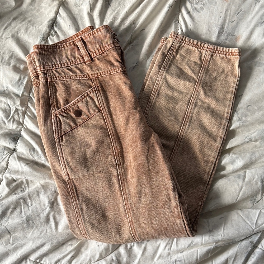 Stylish Urban Brown Denim Pants